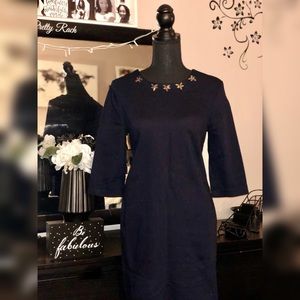 Zara Basic Denim Couture Dress